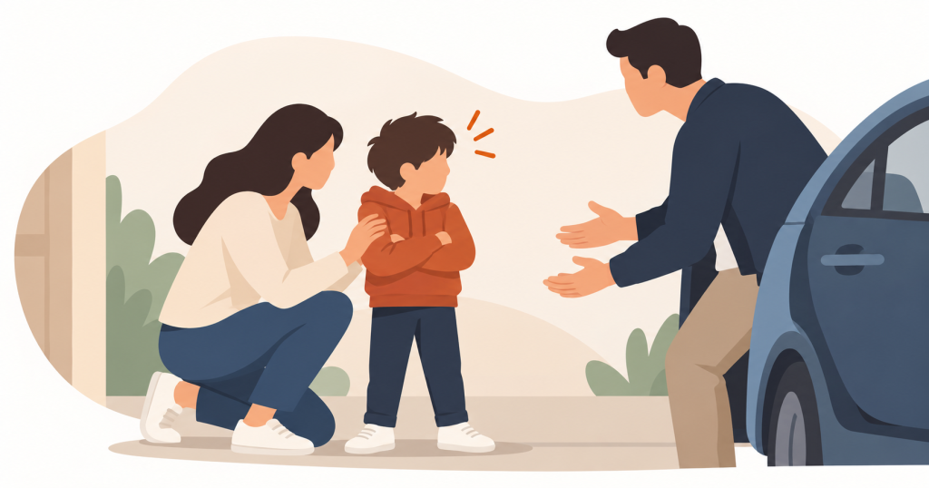 Mi hijo no quiere ir con su padre: incumplimiento del régimen de visitas.
